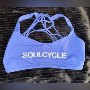 LULULEMON Free To Be SoulCycle Sports Bra - Blue